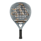 Adidas Neuvortx Cooper Padelschläger Vorderansicht in Grau-Kupfer mit Structural Reinforcement
