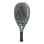 Adidas Neuvortx Cooper Padelschläger schräge Rückansicht mit Gewichtsangabe 360-375g am Rahmen