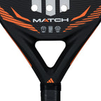 Adidas Match 2026 – Nahaufnahme Brücke mit Sweet Spot Middle, EVA Density Soft Performance und Smart Holes Lineal Beschriftung