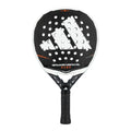 Adidas Metalbone Carbon CTRL 2026 Padel Schläger – Frontansicht schwarz-weiß mit großem Adidas Logo