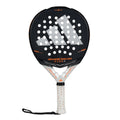 Adidas Metalbone Team Light 2026 Padelschläger Vorderansicht in Schwarz-Weiß-Orange mit Octagonal Structure
