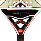 Nox ML10 Pro Cup Luxury Series Padelschläger Detailansicht Herzstück mit EOS Flap System, Carbon Frame und DCS Technologie
