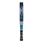 Bullpadel Indiga Power 26 Padel Racket Seitenansicht mit Grip Zone und Indiga Schriftzug am Rahmen