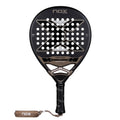 Nox AT10 Pro Cup Hard Padelschläger Vorderansicht in Schwarz-Bronze mit HR3 Core und Fiberglass