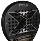 Nox AT10 Pro Cup Hard Padel Racket schräge Ansicht mit DCS, EOS Flap und Pro Series Branding