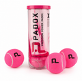 PADOX PREMIUM PADEL BÄLLE PINK (3ER DOSE)