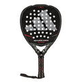 adidas Metalbone Carbon 2026 Padelschläger – Frontansicht mit Carbon-Schlagfläche, silbernem adidas-Logo und rotem Grip