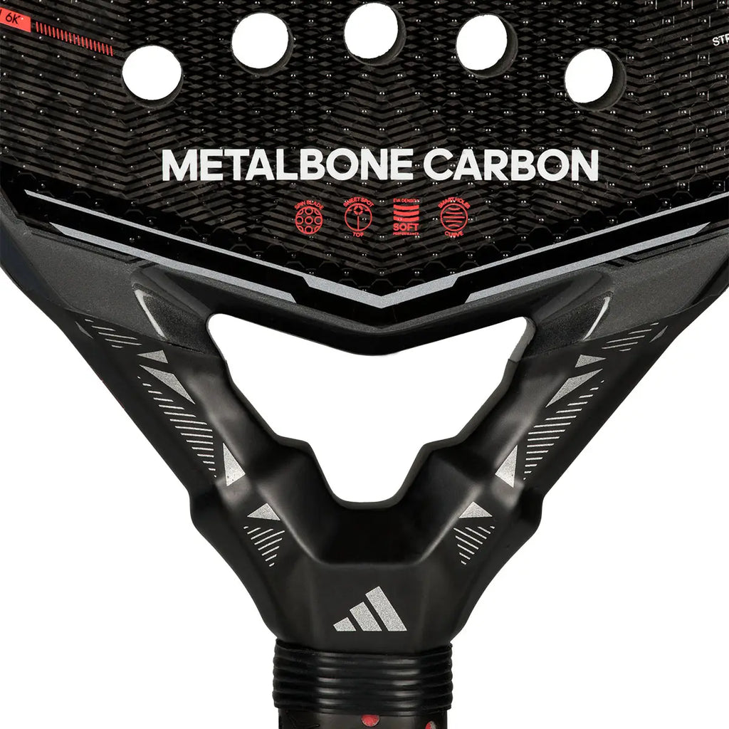 adidas Metalbone Carbon 2026 – Carbon Spin Blade Schlagfläche und EVA Soft Sweet Spot im Detail
