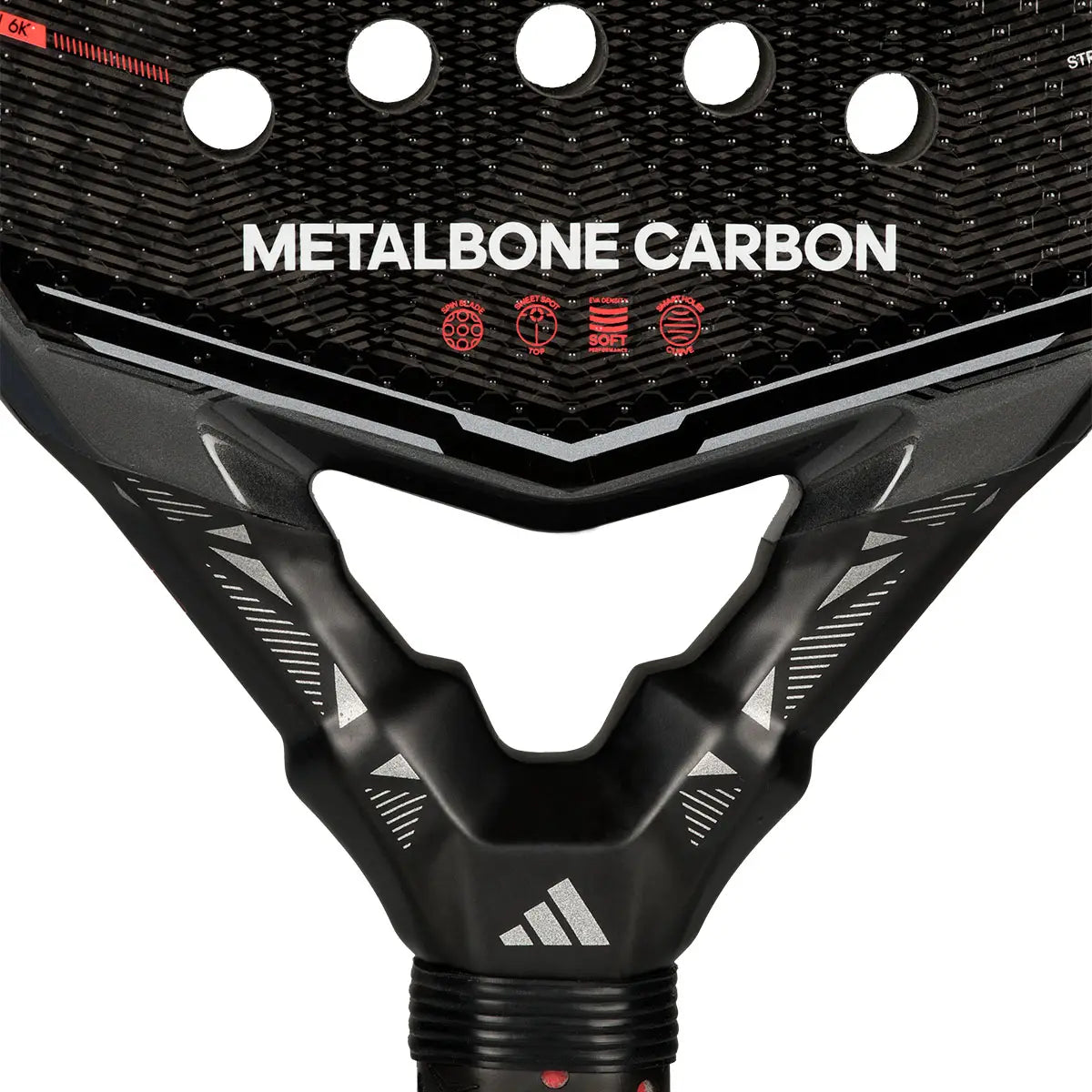 adidas Metalbone Carbon 2026 – Carbon Spin Blade Schlagfläche und EVA Soft Sweet Spot im Detail