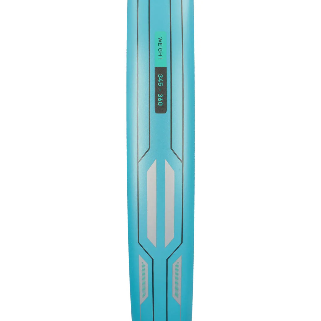 adidas Neuvortx Light Blue Padelschläger – Rahmen mit Gewichtsangabe 345–360g in Türkis