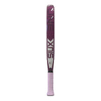 Siux Astra Hybrid Air Padelschläger – Rahmen Seitenansicht lila mit Siux Cross the Line Schriftzug