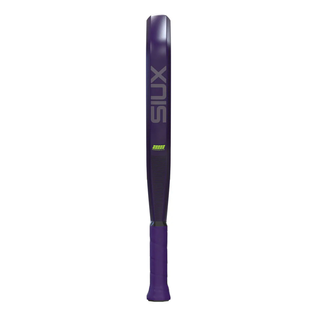 Siux Fenix Pro Glow Purple 2026 Padelschläger Seitenansicht des lila Rahmens